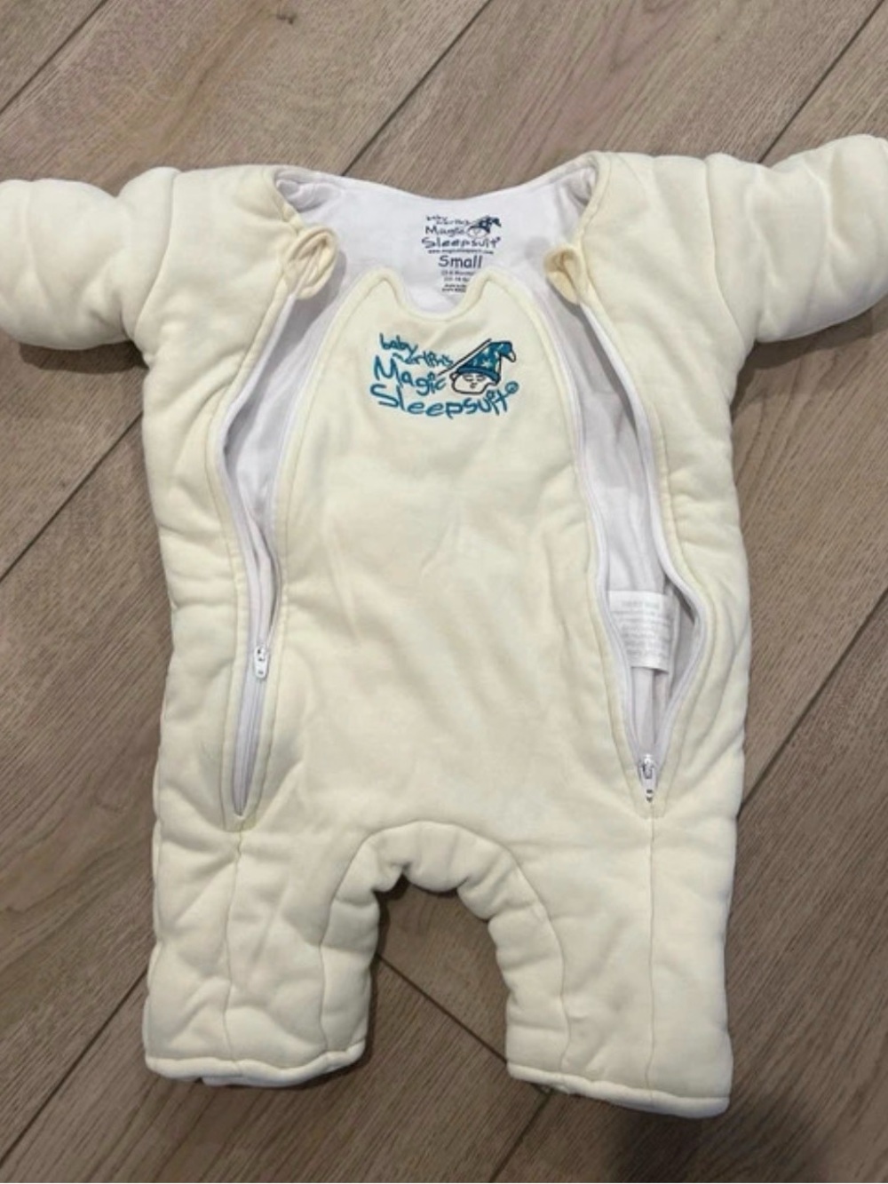Butter Yellow Baby Merlin’s Magic Sleepsuit - Small